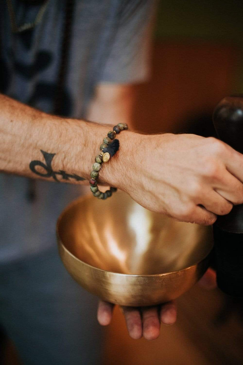 Wrist Malas Small Harmony Dragon's Blood Wrist Mala wm357.SM