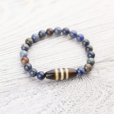 Wrist Malas Nirvana Dzi Bracelet WM550