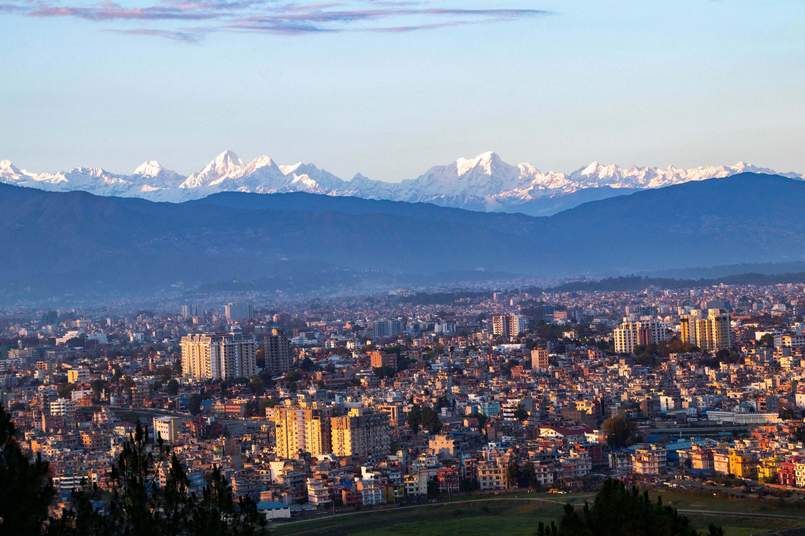 Mt. Everest visible from Kathmandu Valley due to Covid-19 lockdown