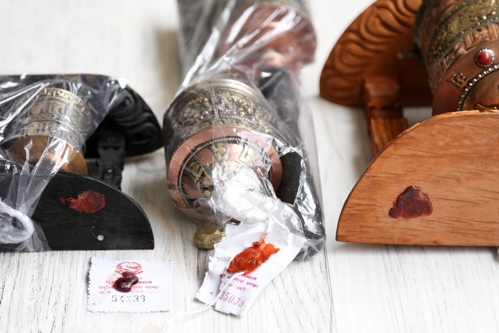 Why Is There a Red Wax Seal on My Prayer Wheel?