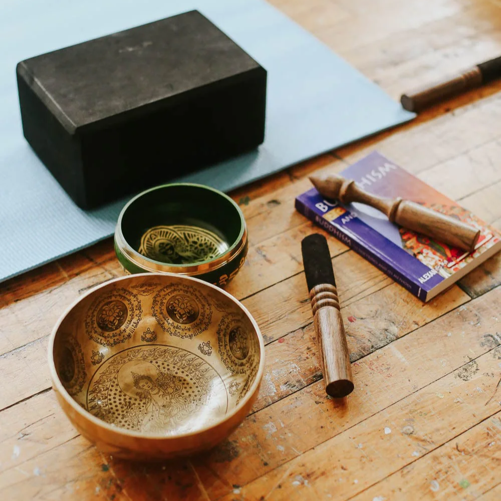 How long should you use a singing bowl?