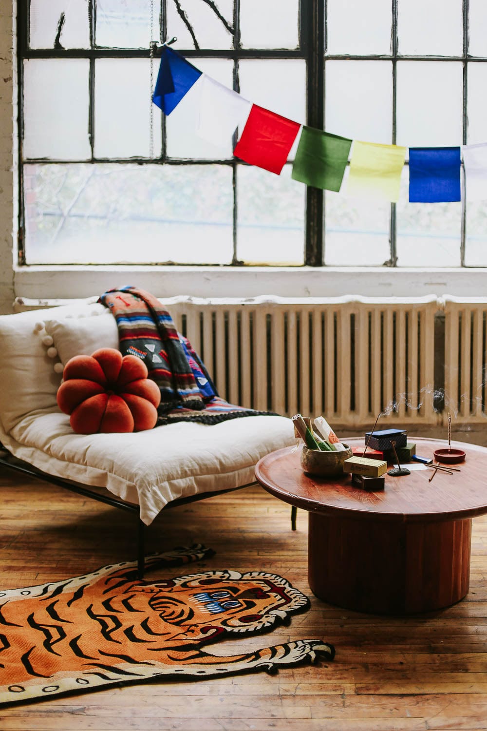 Banderas de oración interiores