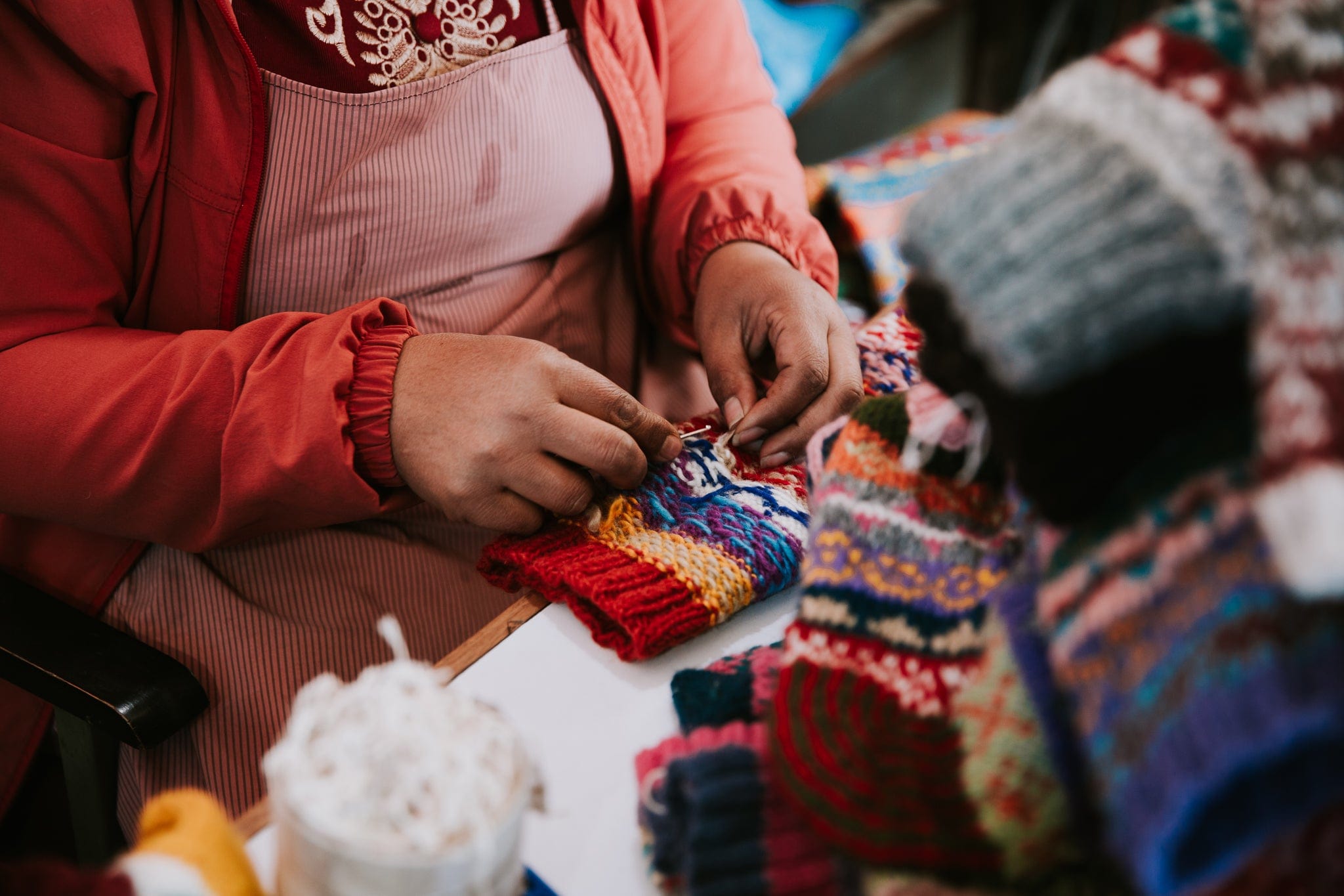 Blankets Rainbow Dream Himalayan Blanket WO038