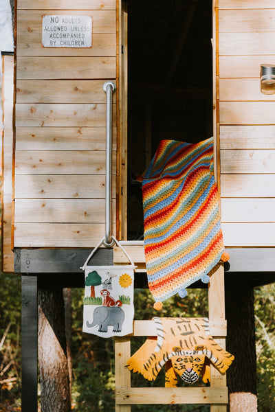 Blankets Rainbow Dream Himalayan Blanket WO038