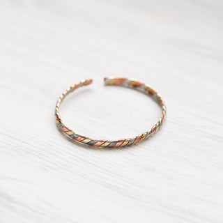 Astrological Three Metal Energy Bracelet