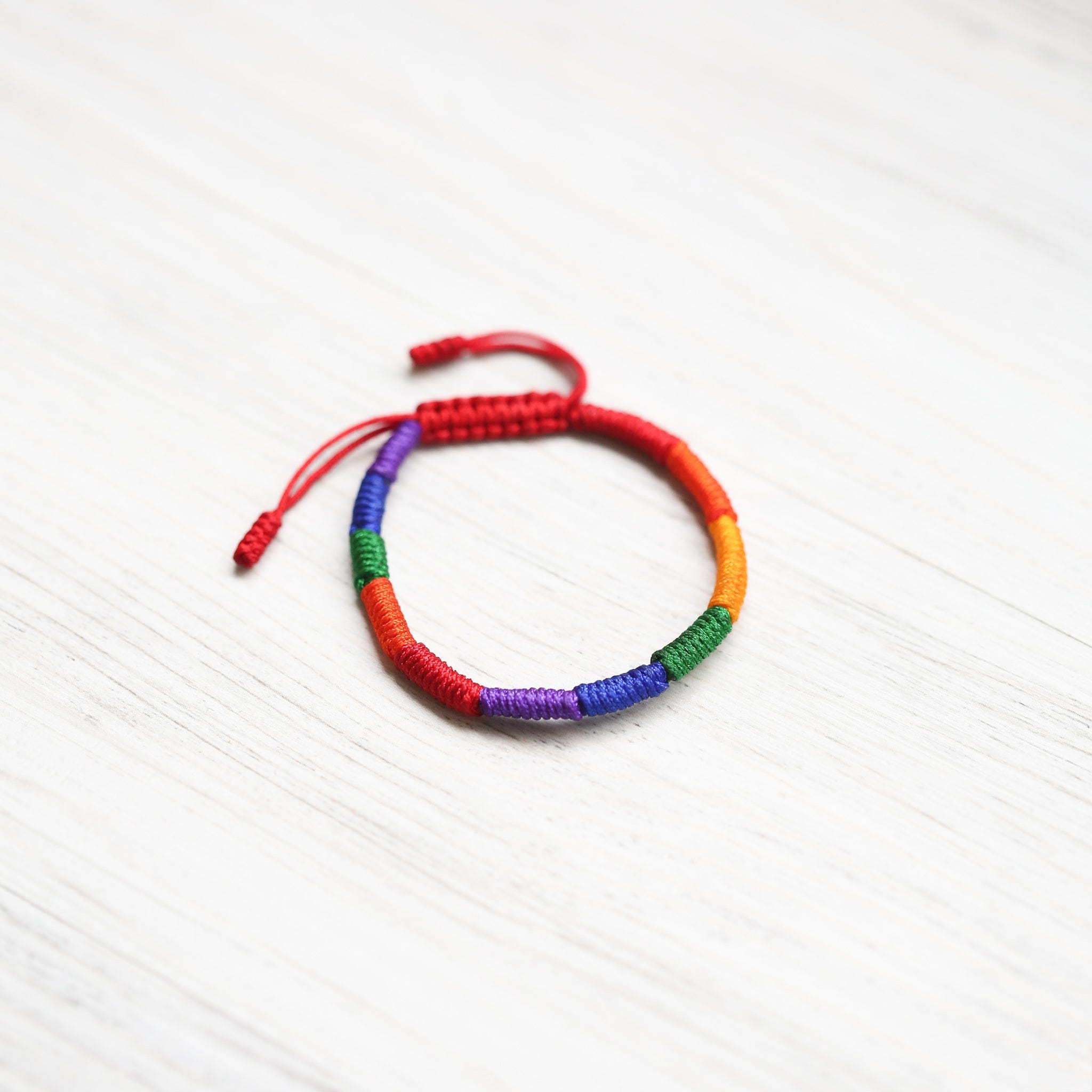 Bracelets Kids Rainbow Knotted Bracelet for Adults & Kids JB942.kid