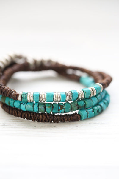 Bracelets Men's Powerful Expression Wrap Bracelet JB731