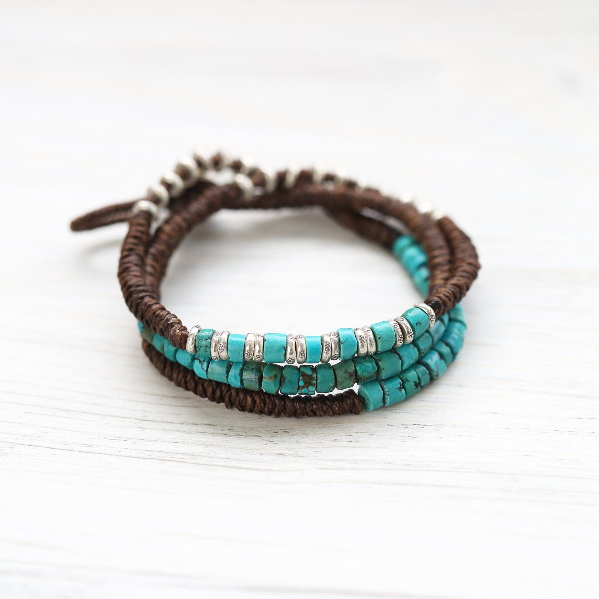 Men's Powerful Expression Wrap Bracelet DharmaShop - Main Image