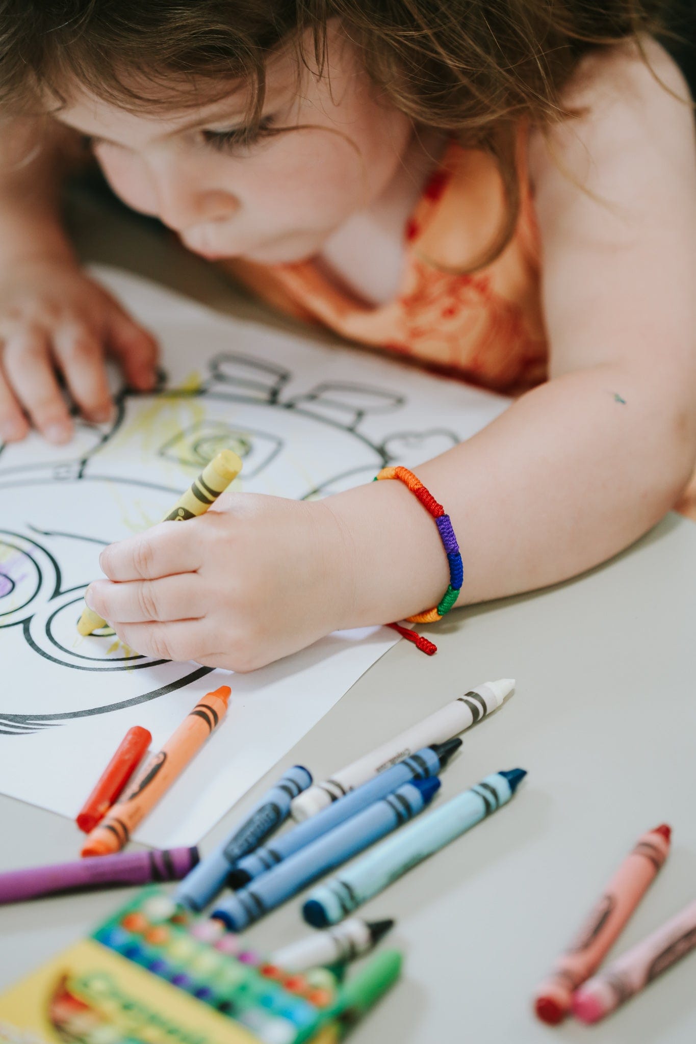 Bracelets Rainbow Knotted Bracelet for Adults & Kids