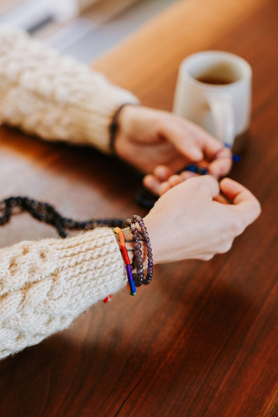 Bracelets Rainbow Knotted Bracelet for Adults & Kids
