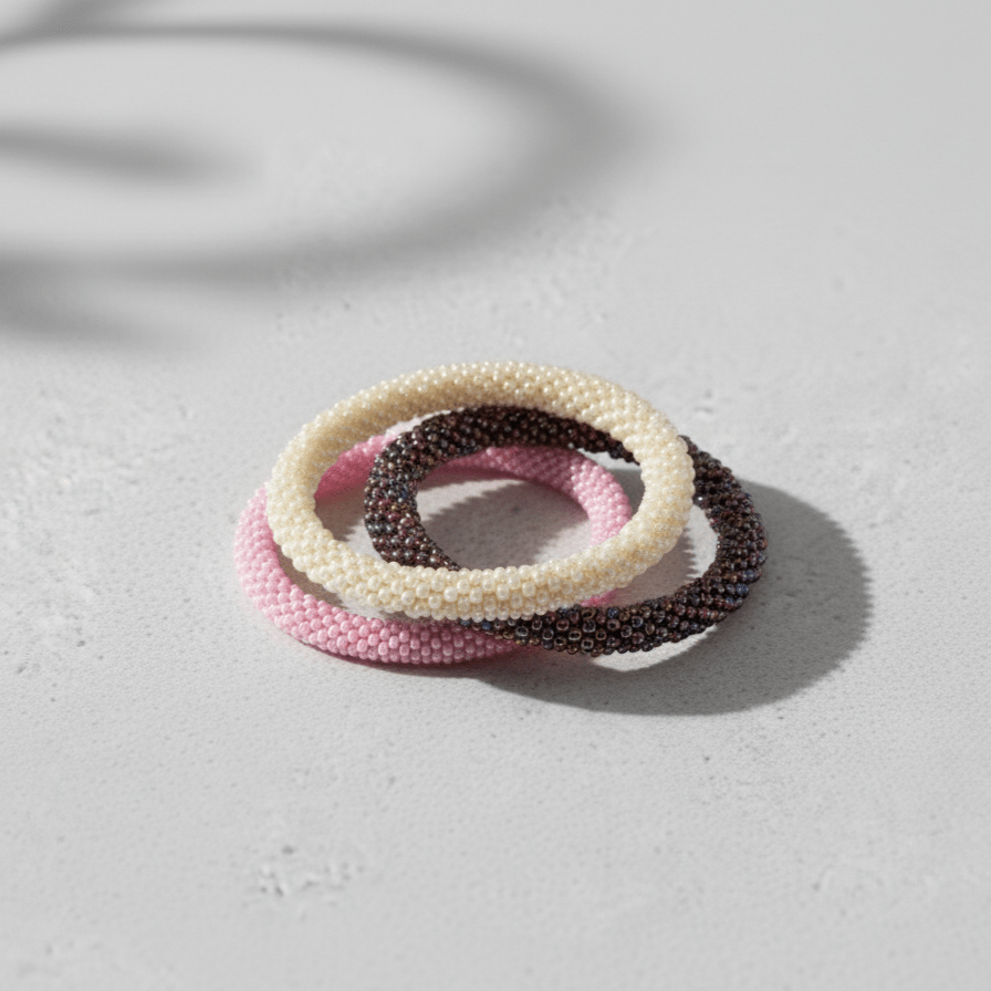 Bracelets Roll-On Bracelet Neopolitan Set of 3 jb601