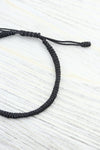 Bracelets Tibetan Traditions Black Knotted Bracelet