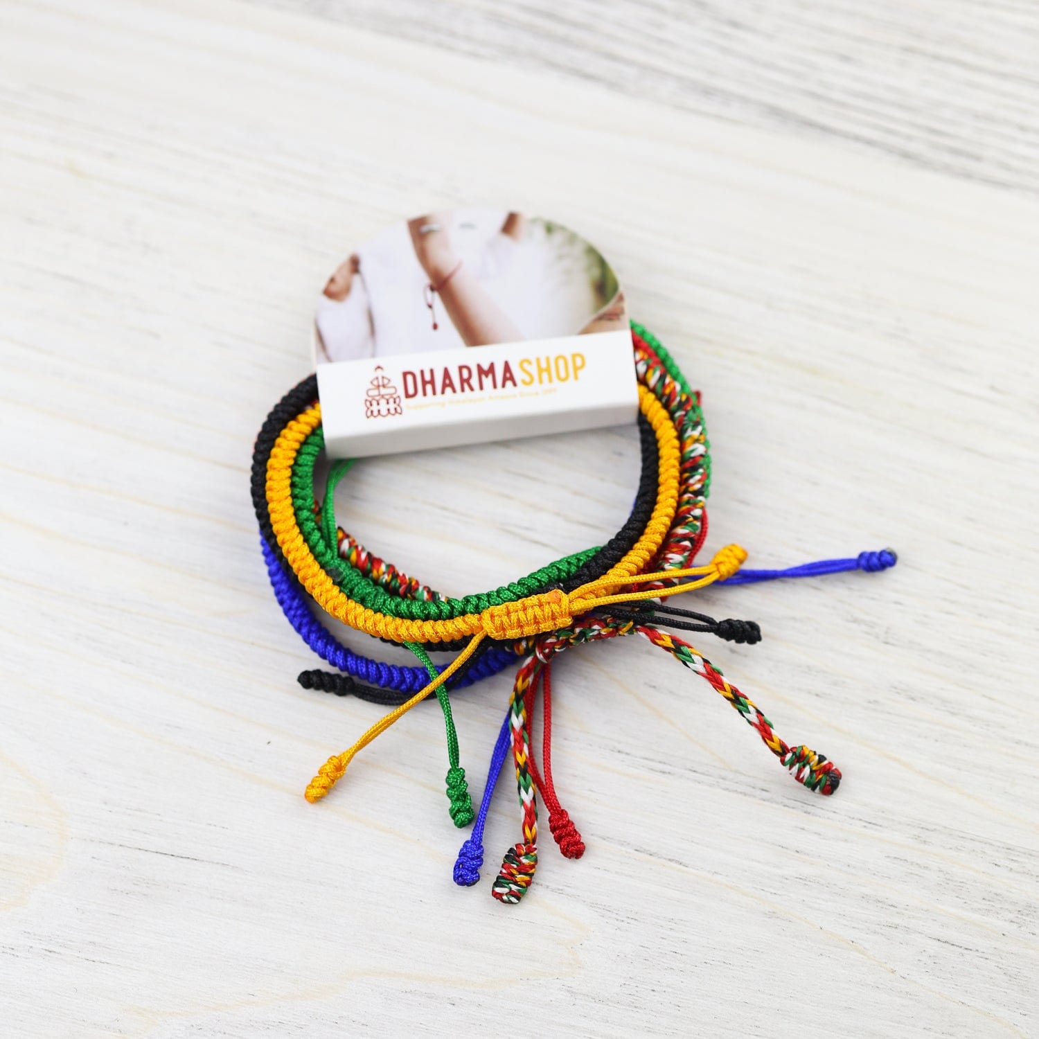 Tibetan Traditions Knotted Bracelet Set