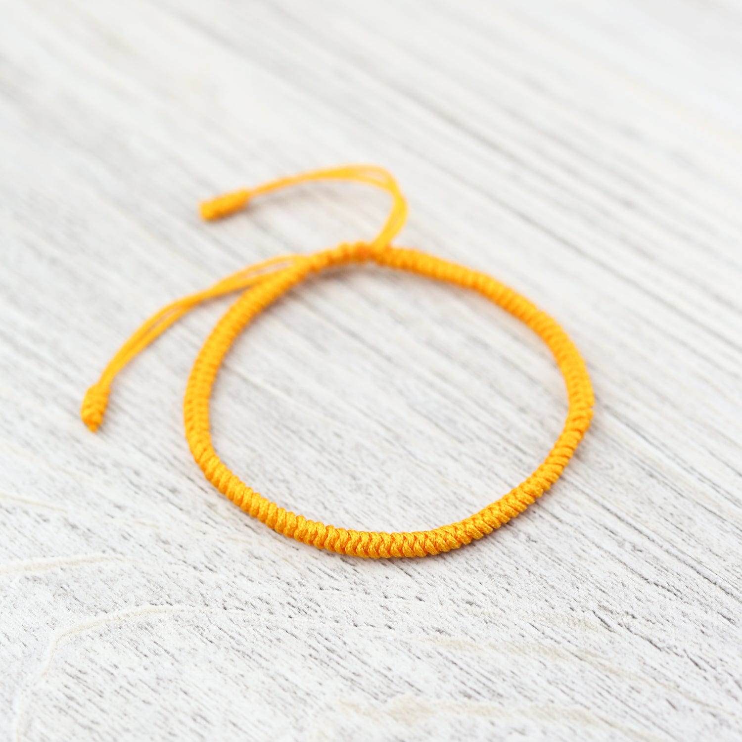 Bracelets Yellow Bracelet Tibetan Traditions Knotted Bracelet Set JB933-1