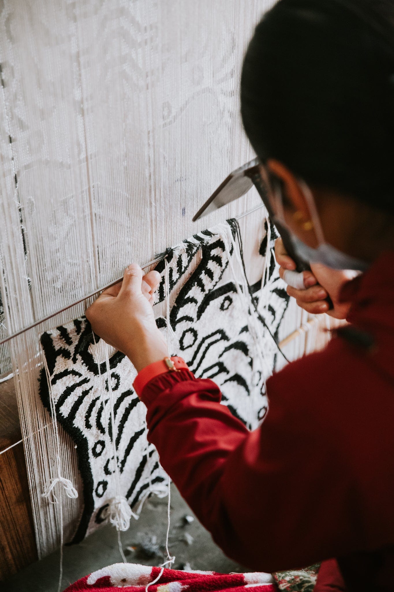 Carpets Hand Woven Tiger Carpet CR100