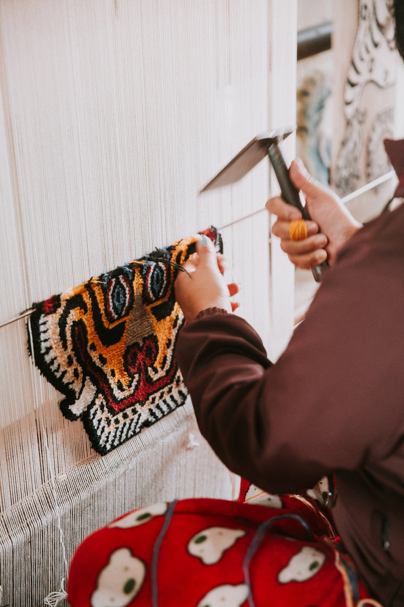 Carpets Default Large Tibetan Tiger Rug cr109