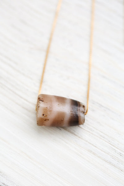 Dzi Beads Antique Longevity Dzi Bead DZ207