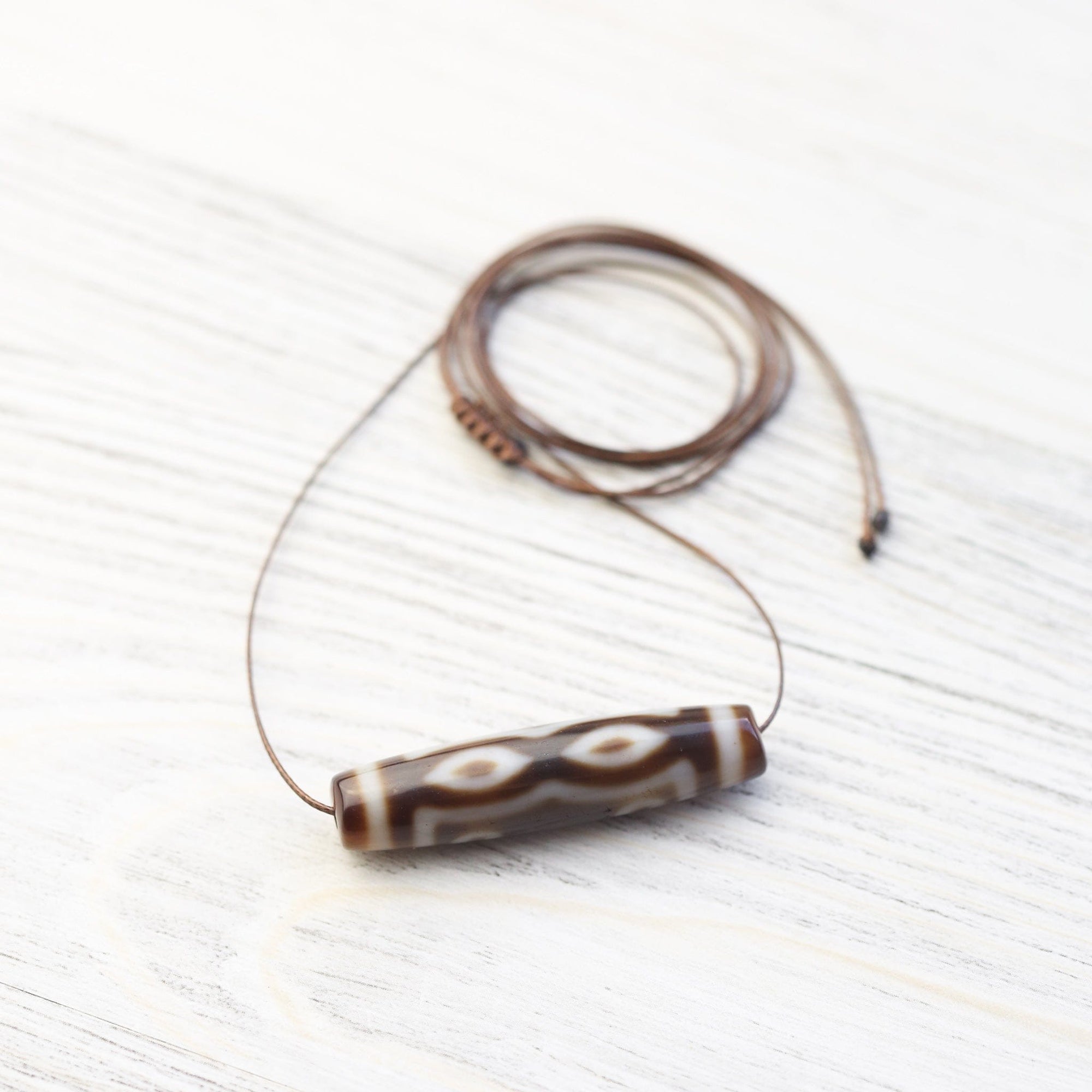 Dzi Beads Divine Buddha Eyes Dzi Bead DZ217