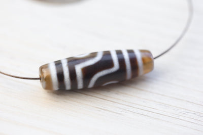 Dzi Beads Harmonious Two Eye Dzi DZ206