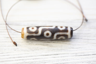 Dzi Beads Nine Eye Astrological Dzi DZ219