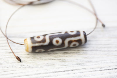 Dzi Beads Nine Eye Astrological Dzi DZ219