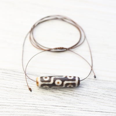 Dzi Beads Nine Eye Astrological Dzi DZ219