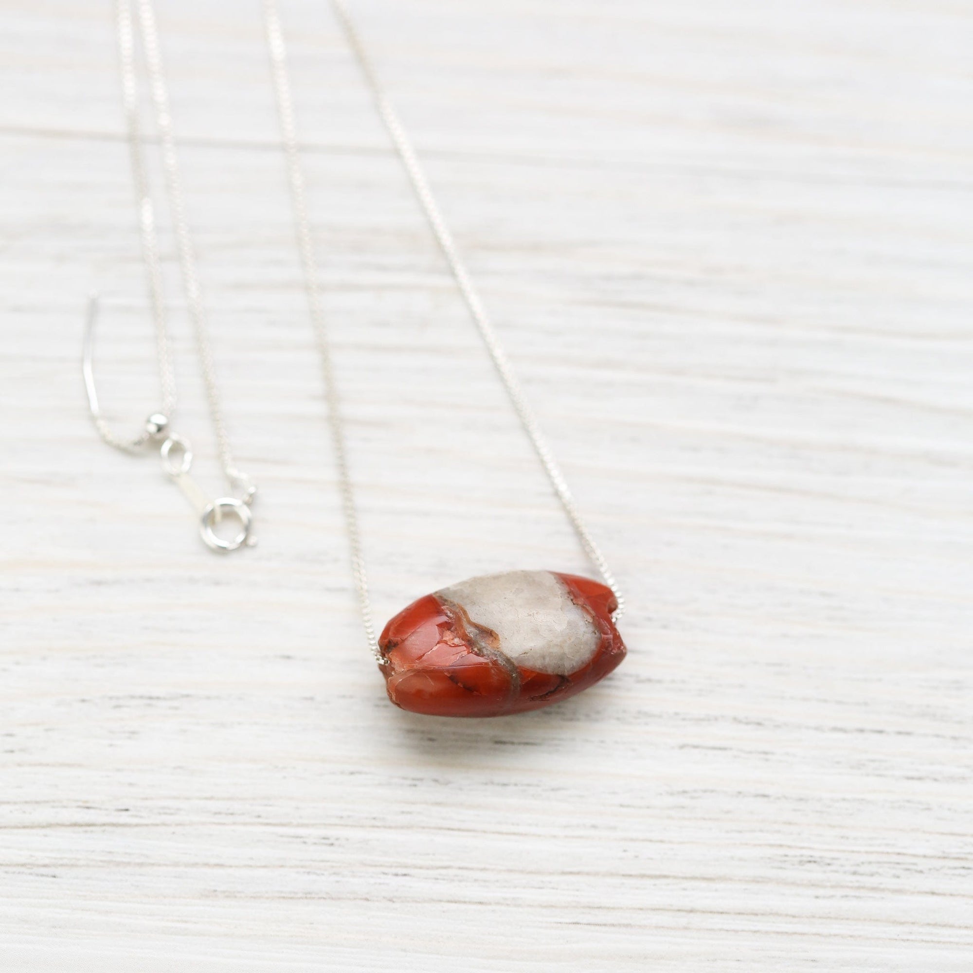 Pema Raka Blood Lotus Bead Crystalline Carnelian DharmaShop