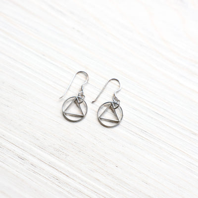 Earrings Sacred Geometry Circle Earrings