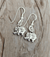 Earrings Sterling Silver Elephant Earrings je098