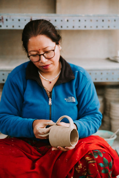 Home Himalayan Stoneware Matcha Set