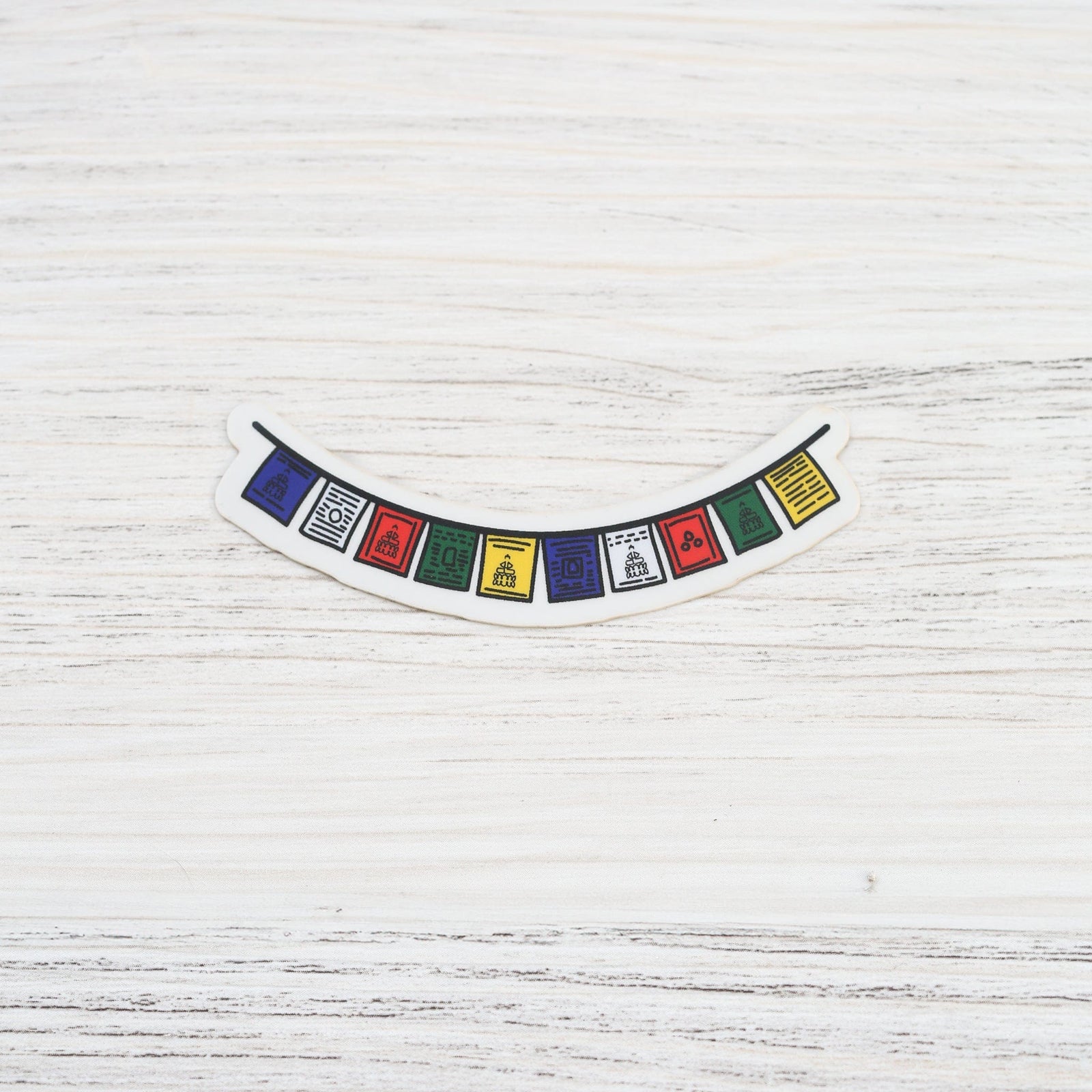 Home Prayer Flags DharmaShop Sticker Pack AA007-1