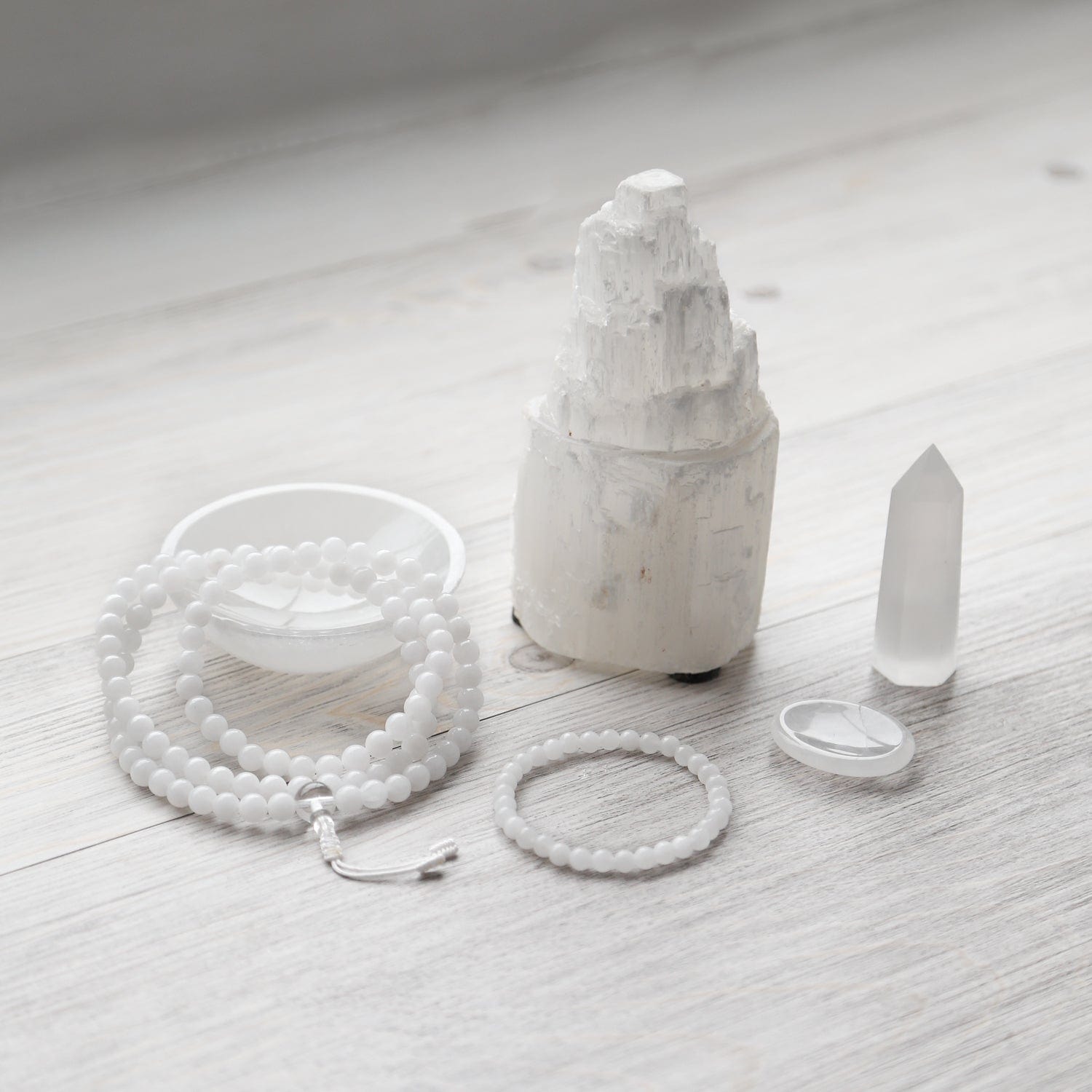 Home Selenite Inner Light Gift Box GIFTSET009