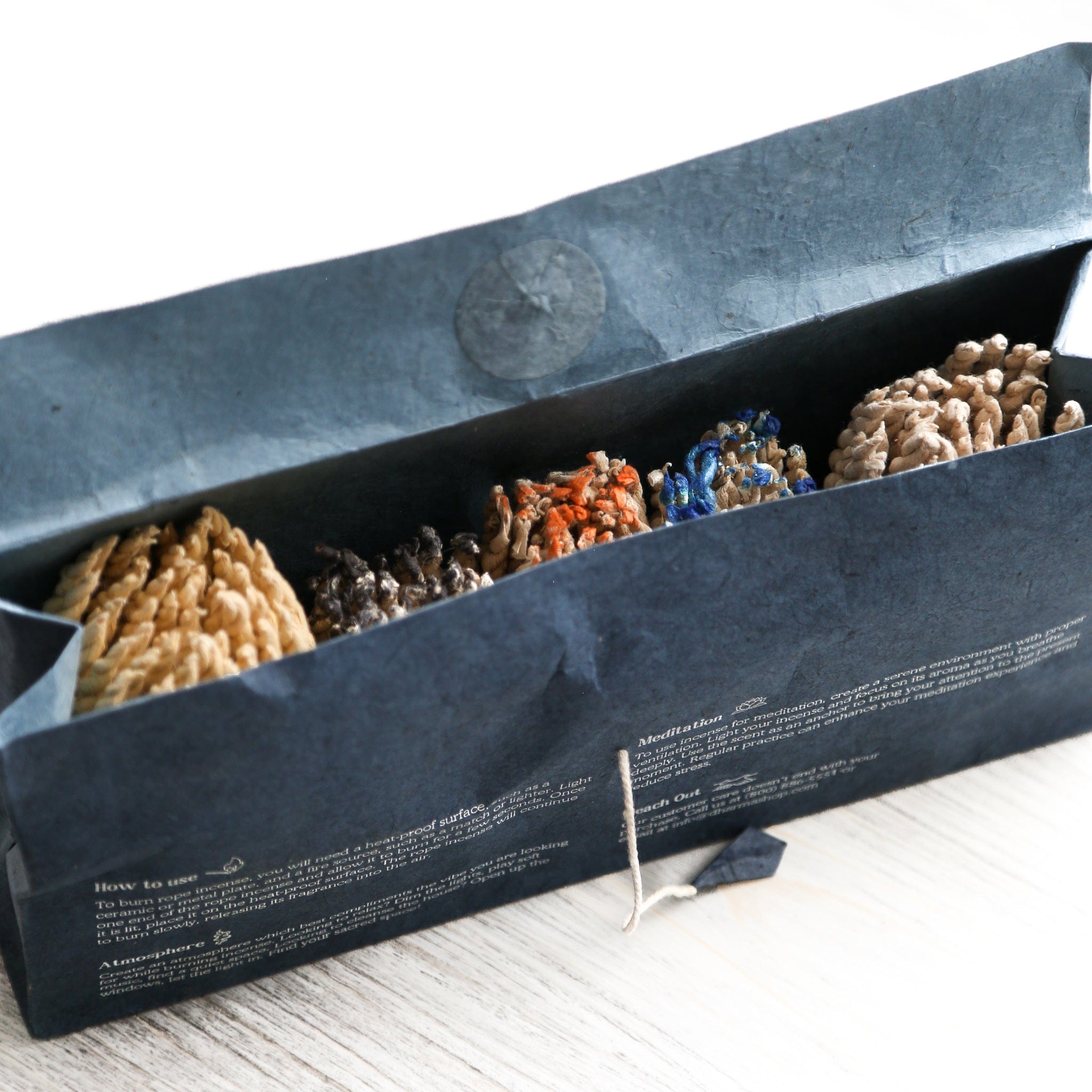 Incense Five Sacred Scents - Nepali Rope Incense Set IN206