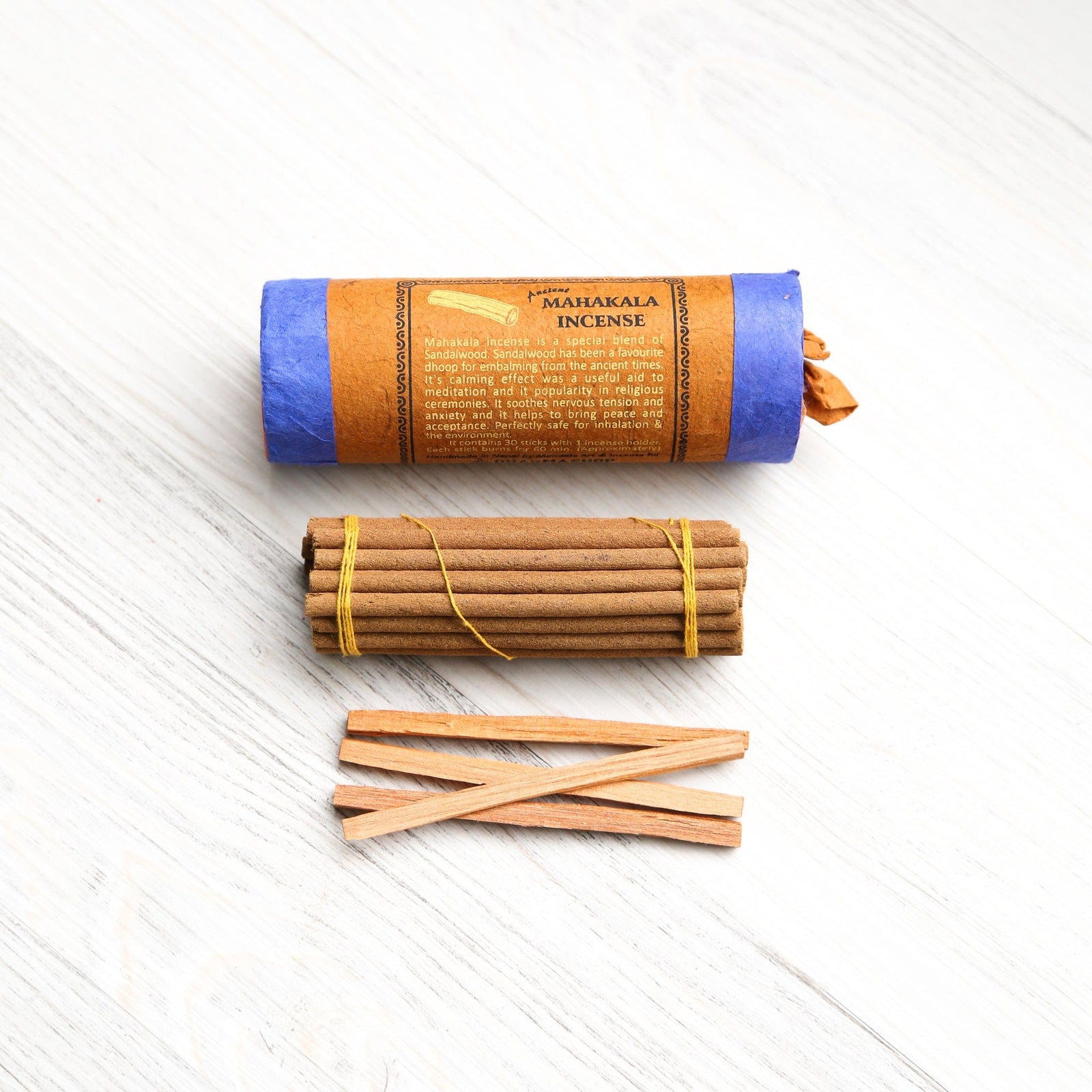 Incense Mahakala Anxiety-Relieving Sandalwood Incense ie026