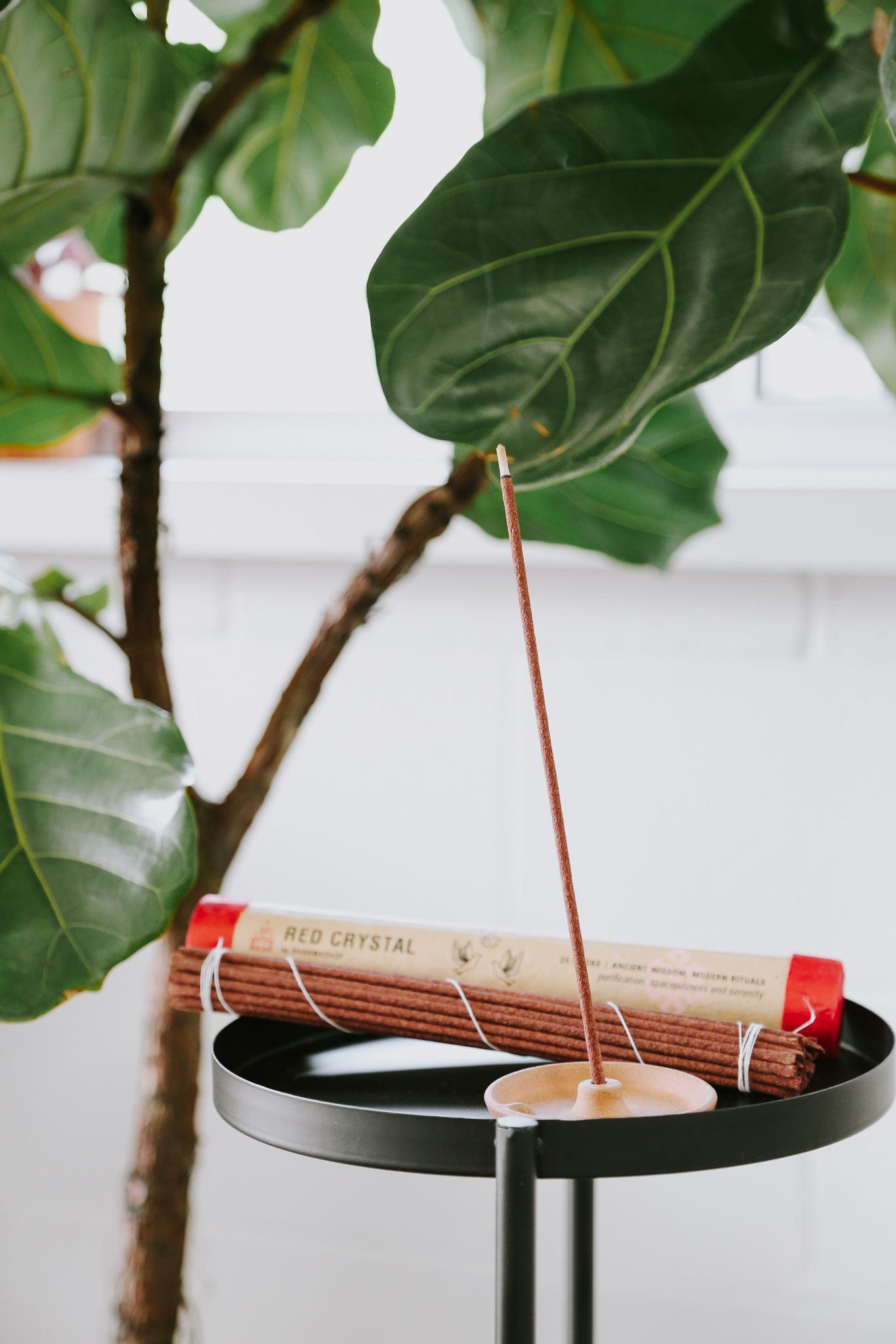 Incense Red Crystal Incense by DharmaShop IN115