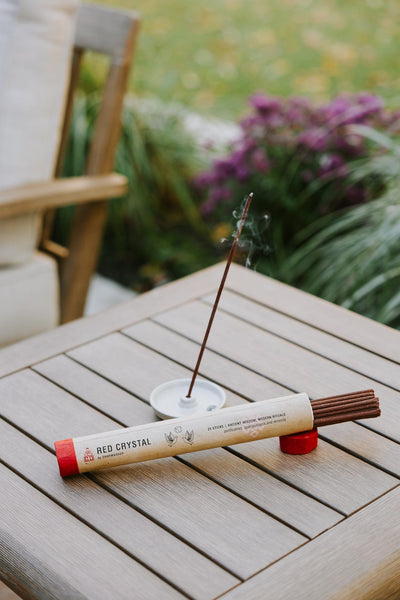 Incense Red Crystal Incense by DharmaShop IN115