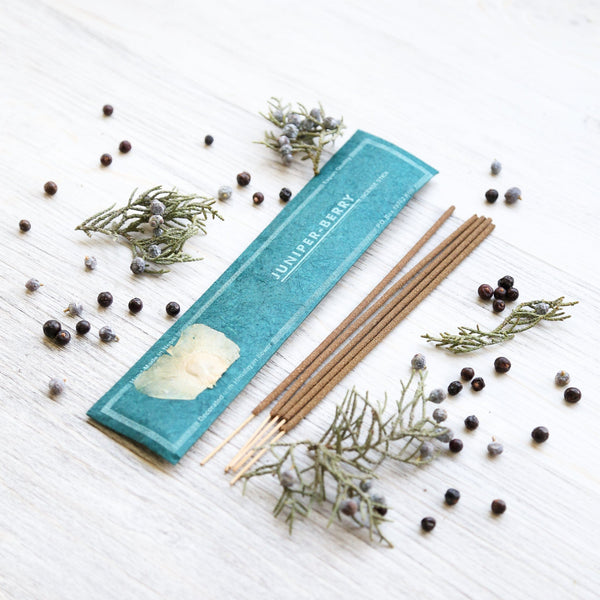 Stimulating Juniper Berry Incense - DharmaShop