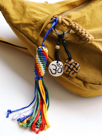 Lifestyle Buddhist Symbol Keychain & Bag Charm