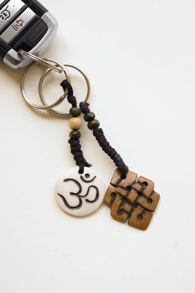 Lifestyle Buddhist Symbol Keychain & Bag Charm