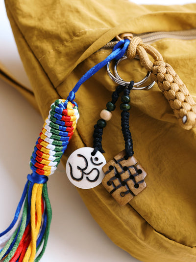 Lifestyle Buddhist Symbol Keychain & Bag Charm
