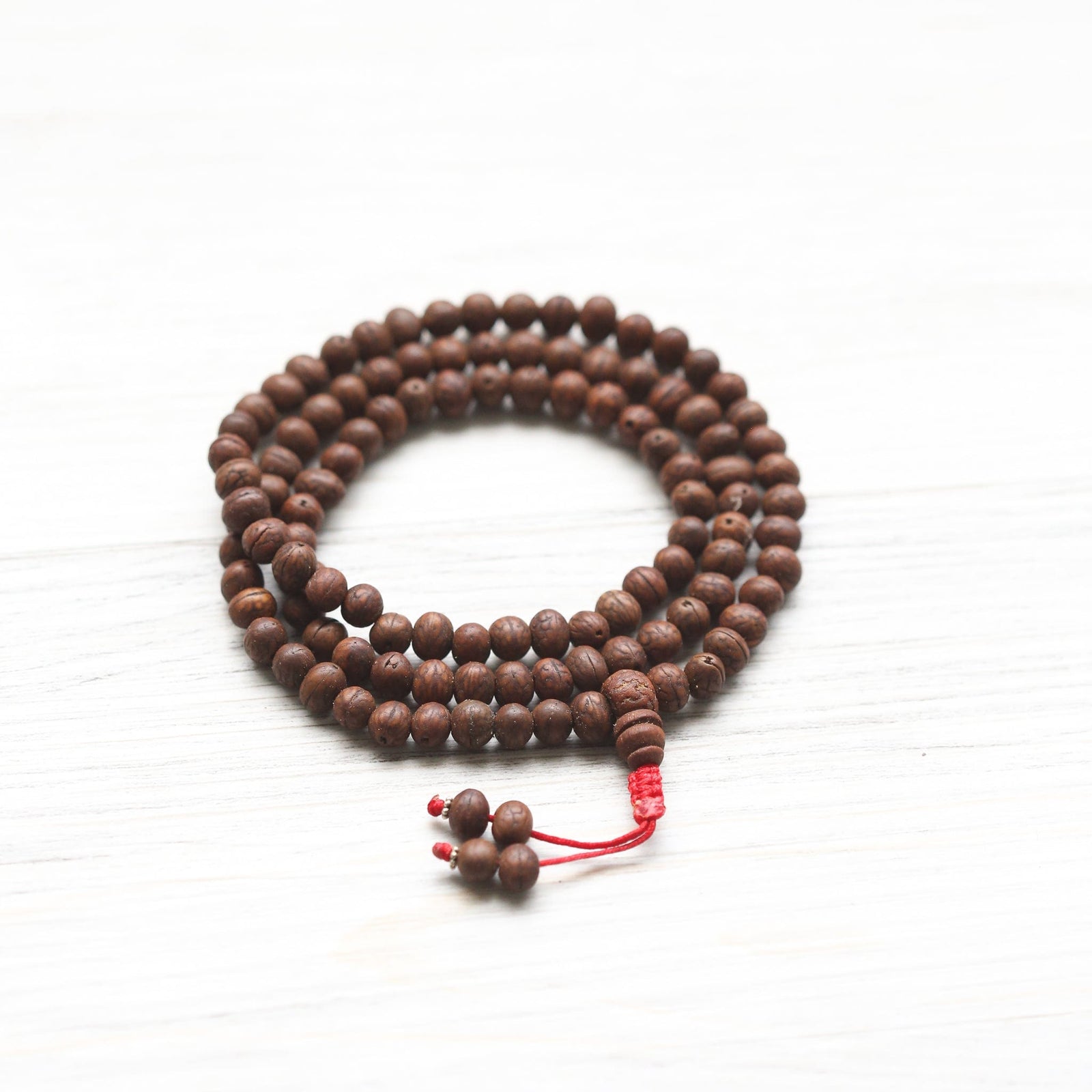 Mala Beads 108 Bead Dark Raktu Prayer Mala ML651
