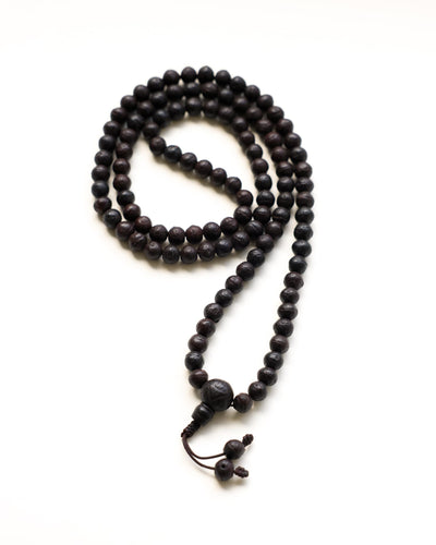 Mala Beads Antique Dark Bodhi Seed Mala ML1030