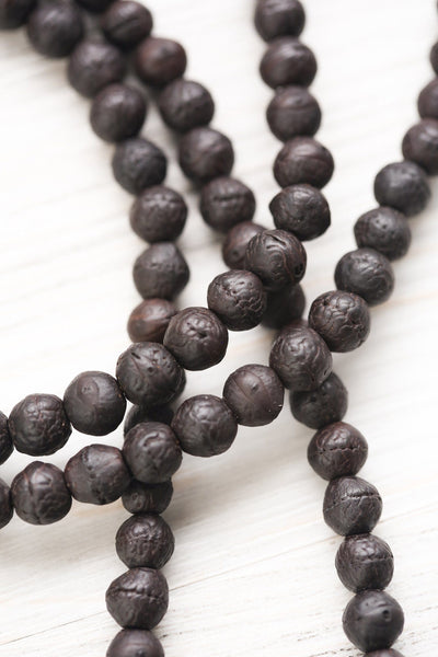 Mala Beads Antique Small Dark Phoenix Eye Bodhi Mala ML964