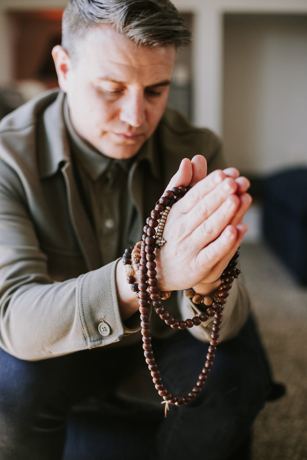 Mala Beads Authentic Bodhi Monk's Mala ML918