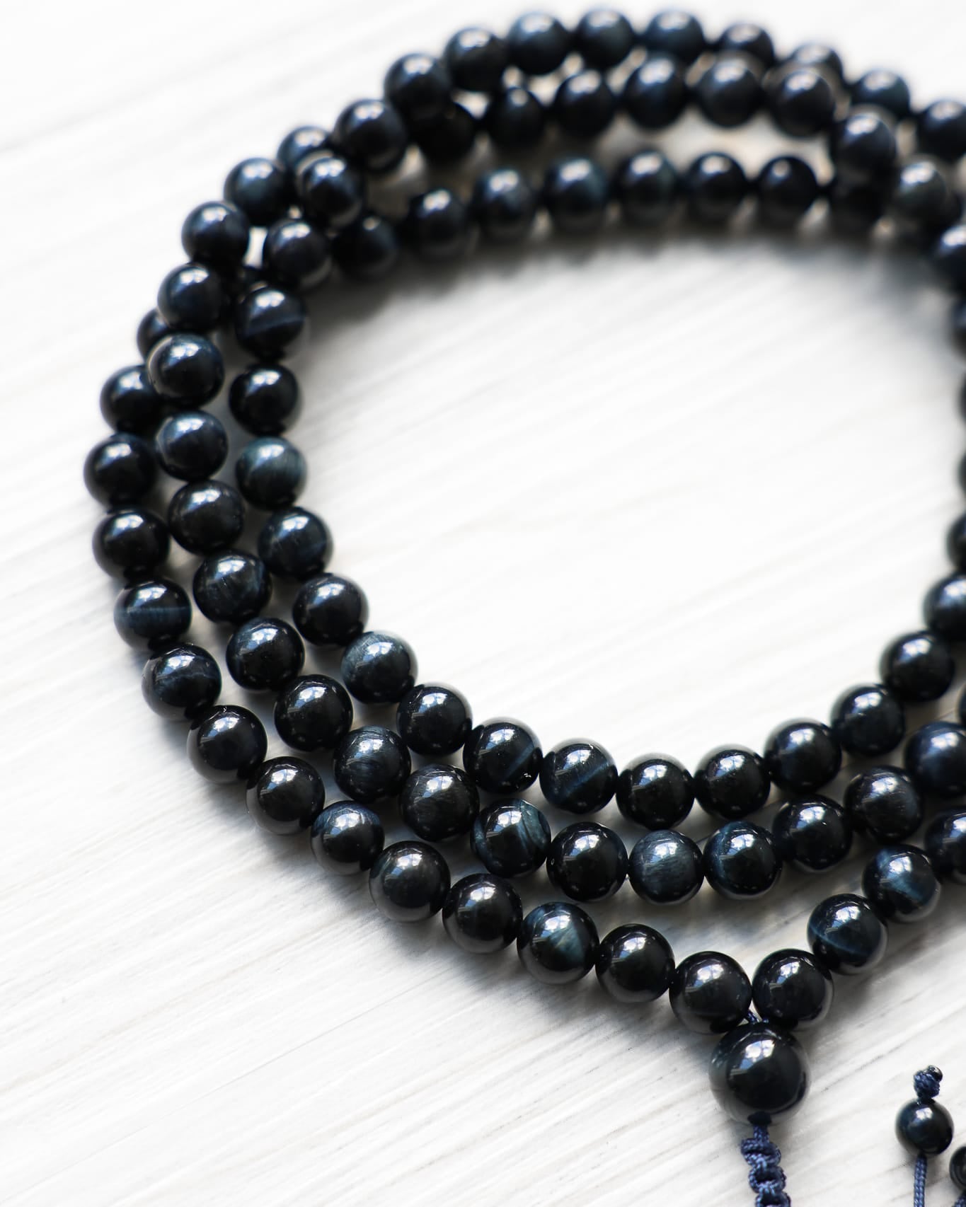 Mala Beads Blue Tiger Eye Mala ML995