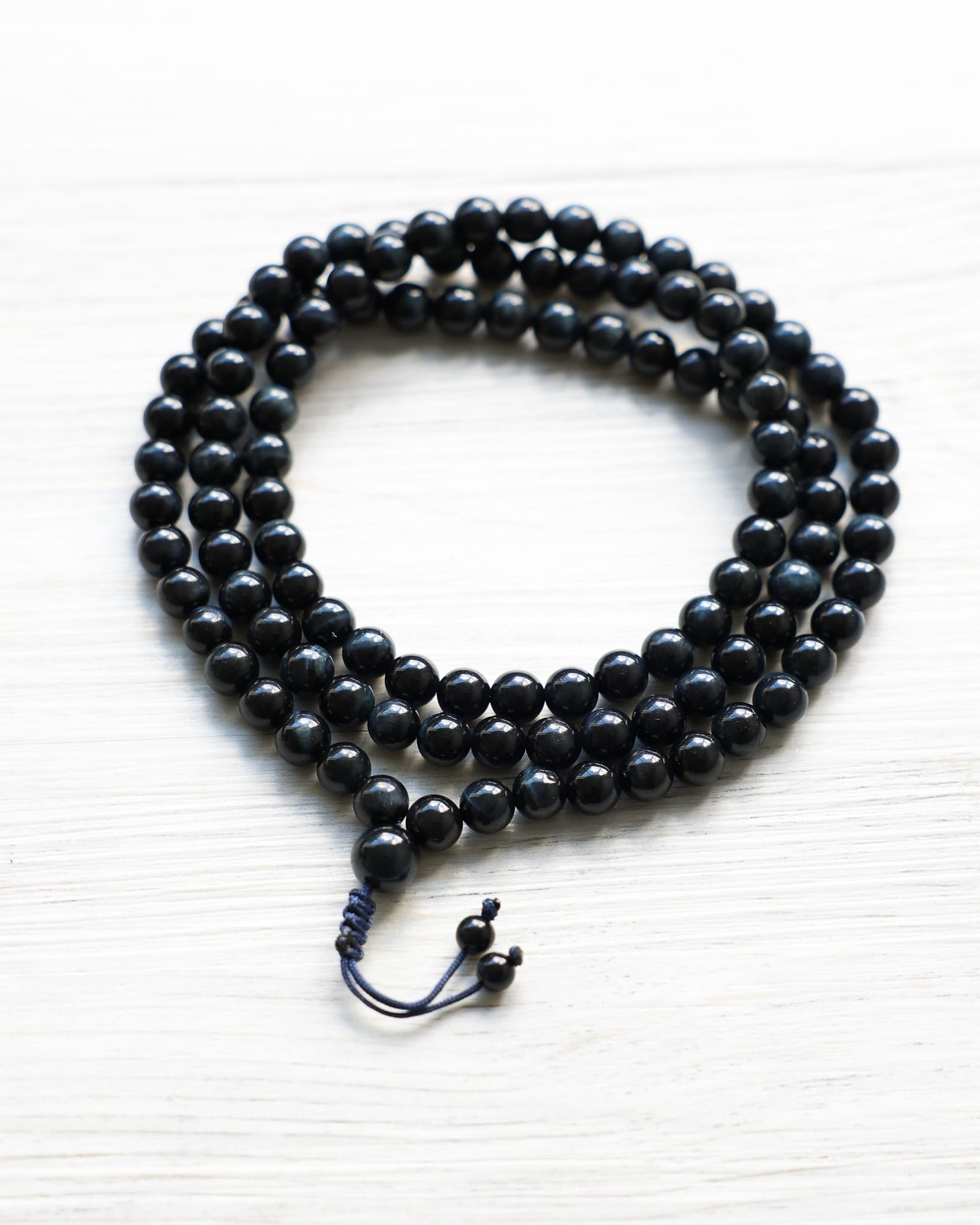 Mala Beads Blue Tiger Eye Mala ML995
