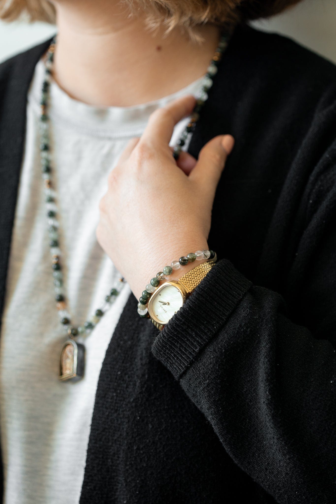 Mala Beads Dream Recall & Monk Made Amulet Mala ML923