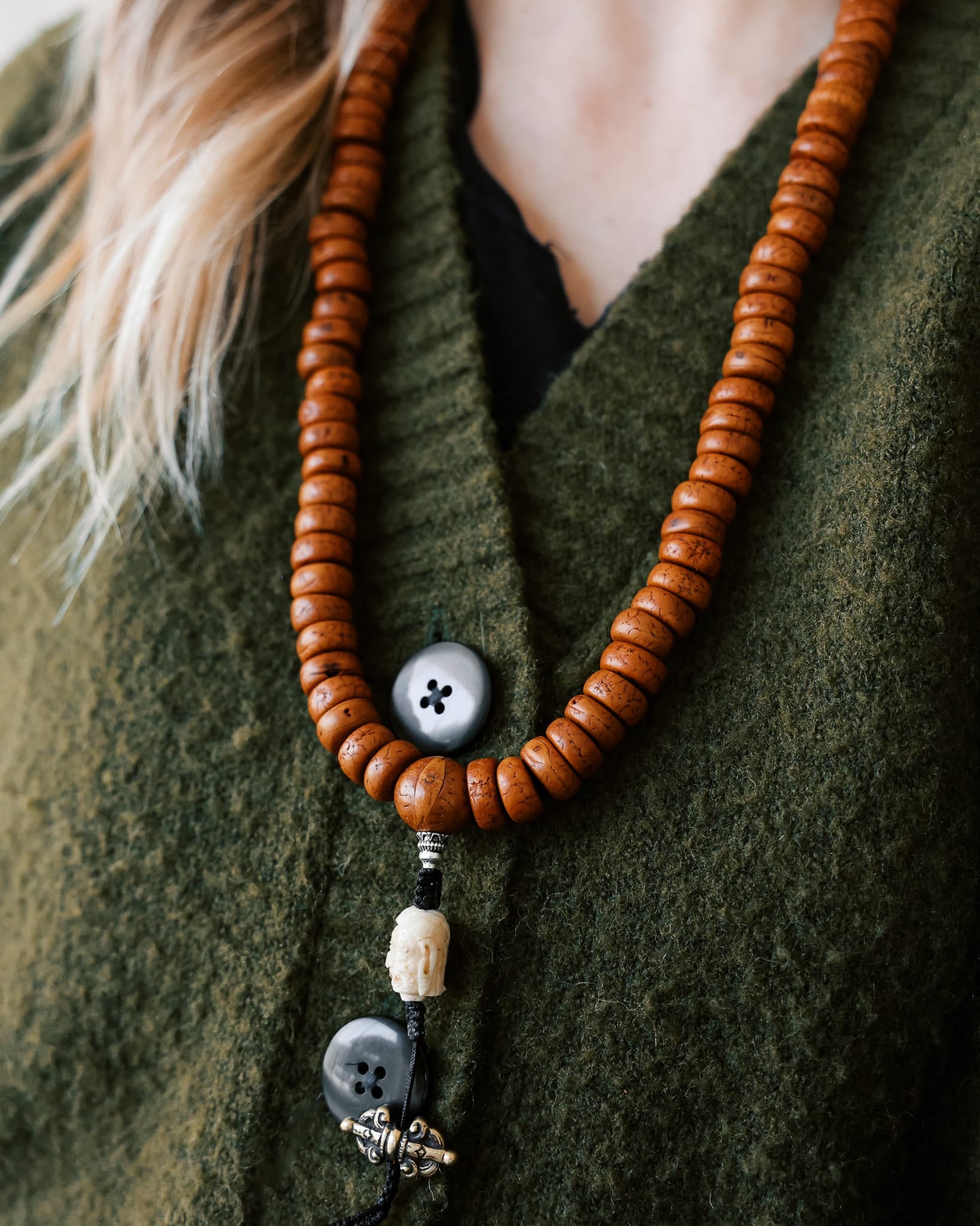 Mala Beads Fierce Mahakala Bodhi Mala ML623
