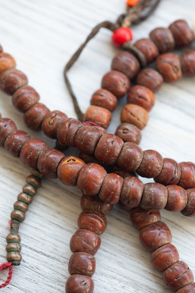 Mala Beads Gift of Ages Antique Bodhi & Naga Mala ML943
