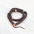 Mala Beads Gift of Ages Antique Coral & Tulsi Wood Mala ML933